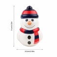 thumbnail image 3 of Christmas Plush Figure Squeeze Toy, Soft Holiday Sensory Fidget, Slow Rising Decompression Toy For Desk, Home, Travel, Relaxation And Festive Gift, 3 of 4
