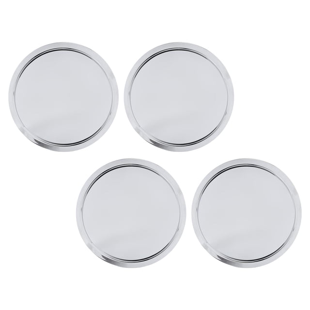 4PCS Wheel Center Caps 75mm Outer Diameter Scratch and Rain Proof Excellent Sealing for Vehicles