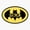 1pcs, variant on Batmom, Superhero Mom Er, Phone Decal Water Bottle Stickers Car Decals, Funny Birthday Gift