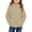 Khaki, variant on XIMIN Kids Coat Girls Boys Warm Quilted Puffer Jacket Travel Jackets Lightweight Long Sleeve Packable Fall Winter Outerwear Coats Cozy Tween Trendy Clothes