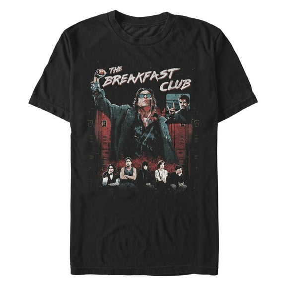 Men's The Breakfast Club Distressed Retro Bender  Graphic T-Shirt