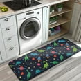 thumbnail image 3 of Space Dinosaur Pattern Kitchen Rug Mat,Kitchen Runner Rugs Non Skid Washable,Decorative Kitchen Floor Mats for Kitchen,Sink,Laundry,17"x47.2", 3 of 7
