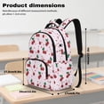 thumbnail image 6 of Jeiento Cute Cherry 17 Inch Girls Kids Backpack 4-Piece Set Lunch Bag Pencil Case Water Bottle Holder Lightweight Large Capacity School Bookbag for Teenagers Back to School Must-Haves, 6 of 7