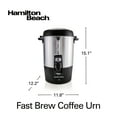 Hamilton Beach Fast Brew Coffee Urn Model 40521