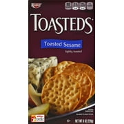 Keebler Toasted Sesame Crackers, 8 Oz.
