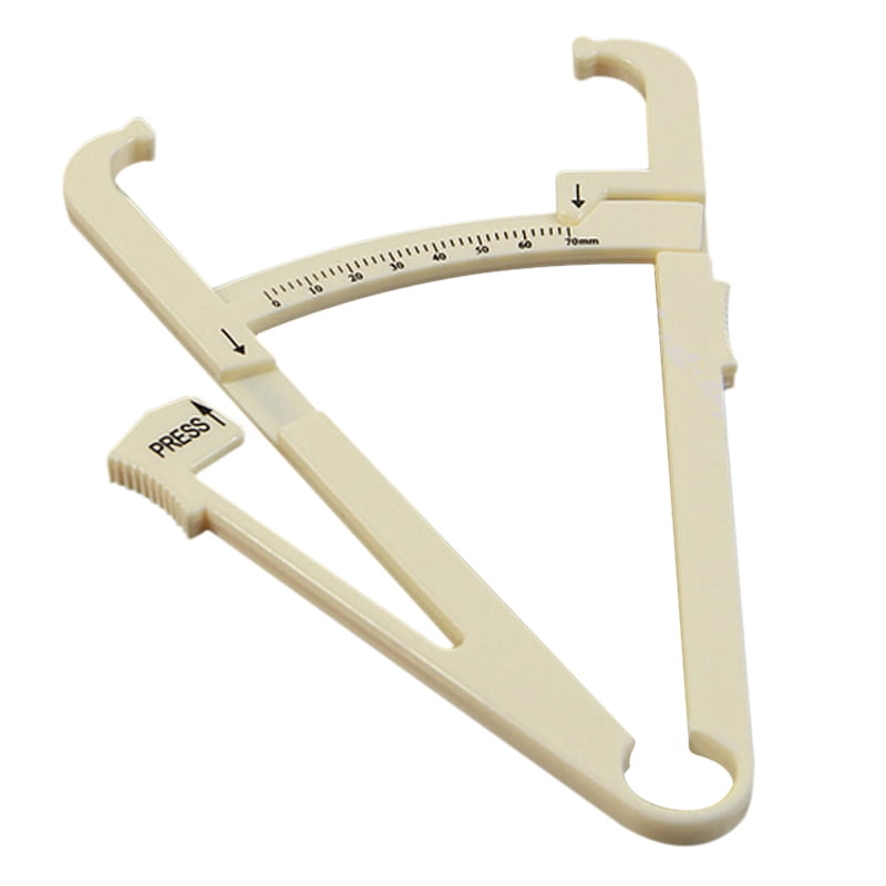 Coiry 3 in 1 Foldable Body Fat Caliper Clip Tong Fitness Fat Monitor