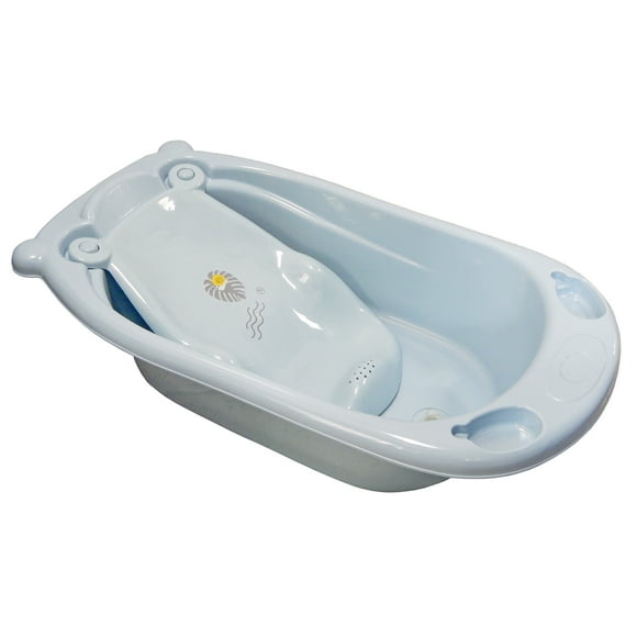 Bañera para Bebe Azul con Respaldo Desmontable Aquila 30 L Aquila BB0038