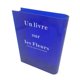 thumbnail image 1 of Jarrón de flores con forma de libro, jarrón de mesa, decoración del hogar, centro de mesa individual, decorativo Azul, 1 of 7