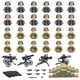 thumbnail image 1 of Figuras de Bloques de Construcción Épica Bélica – 24 Minifiguras de Soldados para Juego Creativo y Exhibición, 1 of 9