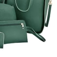 thumbnail image 5 of 2 Juegos de Bolsos de Cuero PU para Mujer con Cremallera BLESIY Bolsos de hombro para mujer, 5 of 5