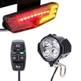 thumbnail image 1 of Kit de luces para bicicleta eléctrica Onature 400 lm, luz delantera y trasera con direccionales, 1 of 8