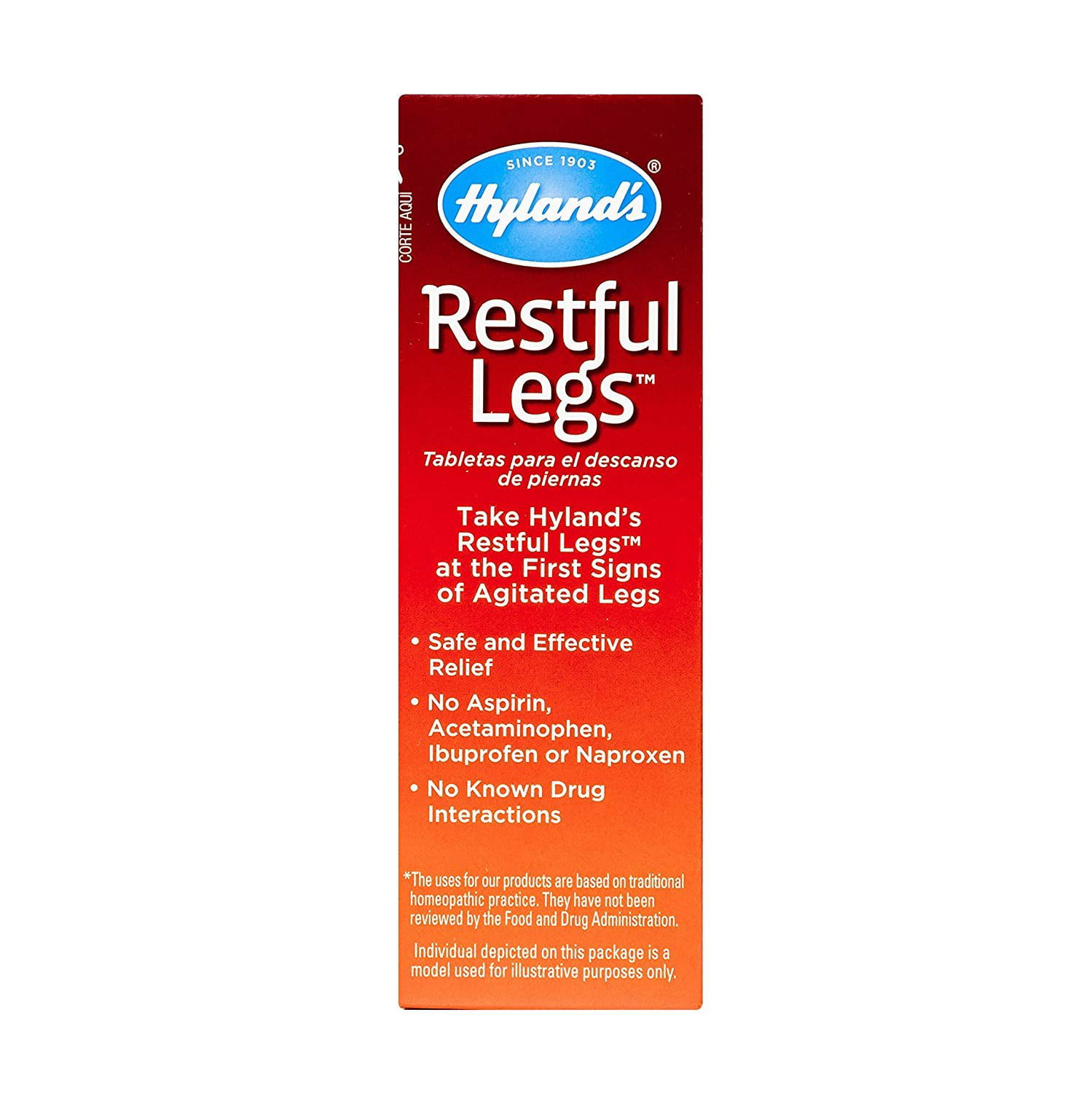 Hylands Restful Legs Safe And Effective Homeopathic Relief Quick Dissolving Tablets 50 Ct 4 Pack 2751