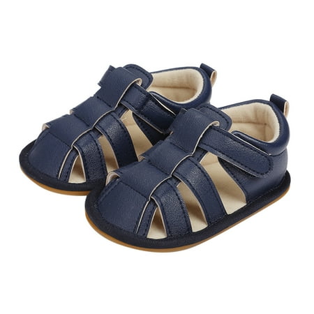 

Relanfenk Baby Sandals Boys Girls Single Shoes First Walkers Shoes Summer Toddler Hollow Out Flat