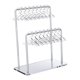 thumbnail image 4 of Pendiente Organizador Soporte Acrílico Doble Piso Exhibidor Fácil de Usar Rico en Utilidad para Niñas Mujeres Adecuado para Mostrador Sala de Estar, 4 of 9