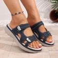 thumbnail image 7 of Norvail Womens Orthopedic Arch Support Open Toe Sandals, Wide Foot Sandals for Women Dressy, Non Slip Comfortable Walking Slippers for Summer Beach Vacation, 7 of 7