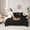 A Black Red Brown, variant on Manfei Minimalist Dahlia Bed in a Bag Twin Size,Flower Leaves Bed Set,White Gray Blue Bedding Twin Size,Lightweight Room Decorative,7 Pieces