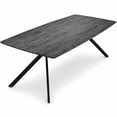 thumbnail image 1 of Mesa Comedor 6 Pers Nordico Gris Hogar Lujo 180x90x73, 1 of 6
