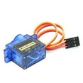 thumbnail image 3 of Servo Motor, High Speed 90 180 RC Robot Arm Helicopter Airplane Accessories, Low Energy Consumption for Planes and Mini Robots, with Universal Angle, for Applicable Scope, 3 of 7