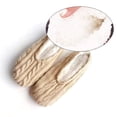 thumbnail image 3 of 1Pairs Womens Thick & Warm Slipper Socks with Non Slip Grippers - House Socks -beige, 3 of 5