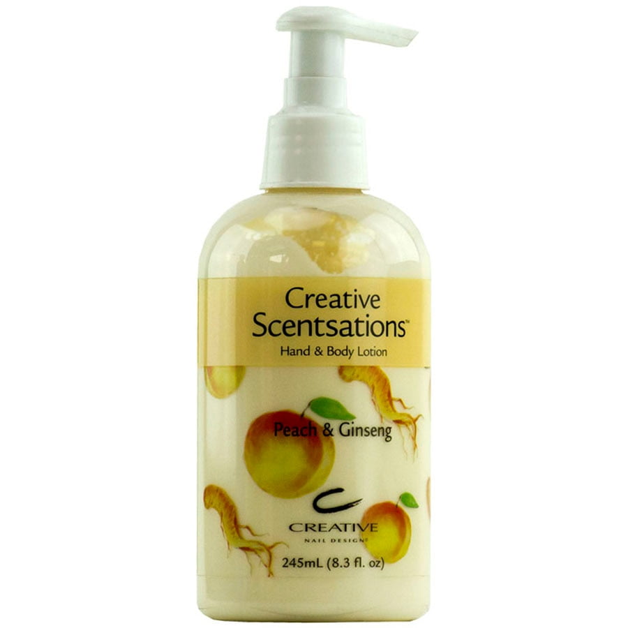 CND CND Hand & Body Scentsations Peach & Ginseng Lotion Size