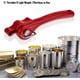thumbnail image 4 of Abrelatas manual de seguridad, diseño ergonómico antideslizante con corte lateral liso, abrelatas profesional de acero inoxidable que no toca los alimentos Rojo Verde Cocina, Decoración y Otros, 4 of 5