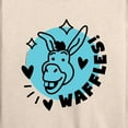 thumbnail image 3 of Shrek - Waffles Donkey - Women's Lightweight French Terry Long Sleeve Shirt, 3 of 5