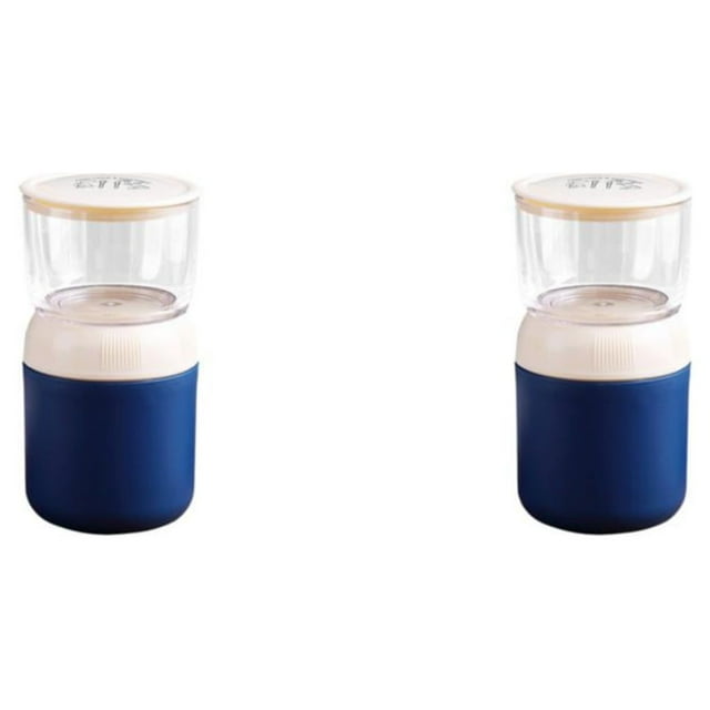 maskred Convenient Storage Box For Organizing Cereal And Snacks Lightweight And Portable Insulated Lunch Box Thermal Lunch Box pp soft blue 2 Plastic PP inner 2Set