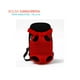 thumbnail image 1 of Bolsa Cangurera Transportadora Mochila para Mascota Mediana rojo 6.49 pulg Poli Pets PP-CPMPK-M, 1 of 7