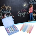 thumbnail image 4 of A Colored Dustless Chalk Set With Plastic Barrel For Blackboard Writing Washable 6 Colors A, 4 of 6