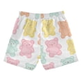 thumbnail image 7 of FORMRS Boys Swim Trunks Quick Dry Mesh Liner Boardshorts Sizes XS-XL, Cute Gummy Bears Pattern, 7 of 7