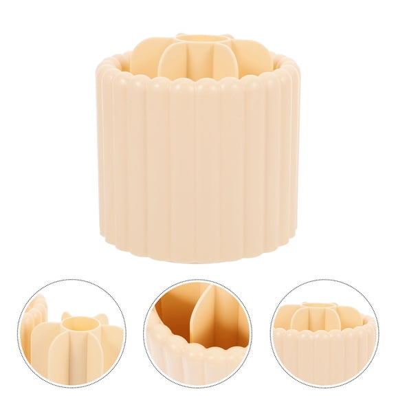 Masteelf  360 Rotating Makeup Brush Container Cosmetic Storage Travel