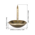 thumbnail image 3 of Uxcell 16mm Dia 20mm Height Bronze Tone Upholstery Nails Tacks 50 Pack, 3 of 5