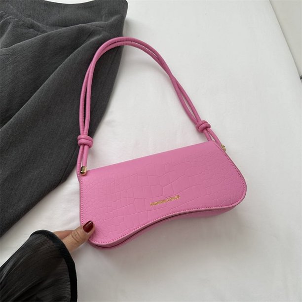 Bolso de hombro sencillo e informal, bolso de mensajero de moda retro, nuevo bolso de nicho popular de moda de verano 2025