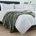thumbnail image 3 of Martex Easy Living Rune All Olive Throw, 3 of 4