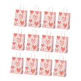 thumbnail image 2 of S SERENABLE 12Pcs Party Favor Tote Goody Bags Paper Bags Reusable Valentines Day Gift Bags Gift Wrap Bag for Kids Adults Birthday Wedding Pink, 2 of 8