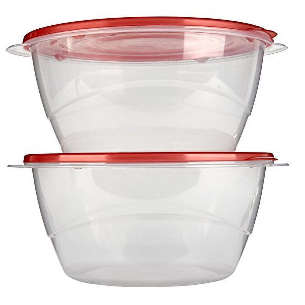 Rubbermaid Large Reusable TakeAlongs Serving Bowl Food Storage ...