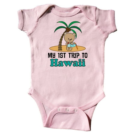 

Inktastic 1st Trip to Hawaii Vacation Gift Baby Boy or Baby Girl Bodysuit