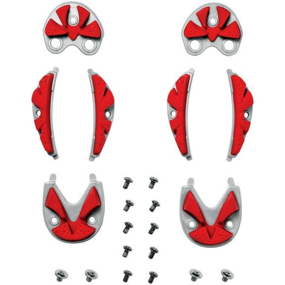 SIDI SRS Carbon Ground Inserts - Red, 38-40