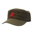 thumbnail image 1 of Gorra de camuflaje para niños y adultos, gorra de entrenamiento militar con estrella de cinco puntas y camuflaje, gorra de bebé de primavera y verano, gorra de béisbol plana para el sol, 1 of 6
