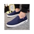 thumbnail image 6 of Mens Casual Slip on Shoes Canvas Comfortable Lightweight Loafers Non-Slip  Sneakers Breathable Shoes Trend Men's Casual Cloth Shoes Board Shoes, 6 of 6