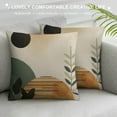 thumbnail image 3 of COMIO Boho Pillow Covers of  Bohemian Style Mid Century Colored Print Outdoor Decorative Throw Pillows Abstract Art Farmhouse Pillowcases Cushion Case Decor for Home Sofa Couch Bed, 3 of 5