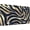 Pattern-2, variant on Elegant Metallic Gold Zebra Black Animal Print License Plate for Car or Truck, Aluminum Front License Plates with 4 Holes, 6×12 inch Decorative Novelty Metal Sign
