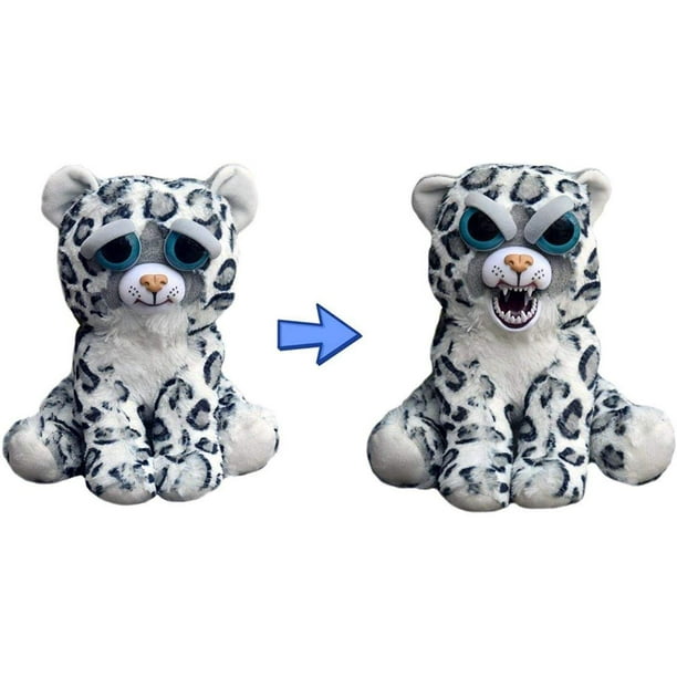 Lethal Lena Feisty Pets Leopardo de las Nieves de Peluche 8.5 Pulgadas Multicolor