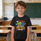 thumbnail image 2 of Tops de Manga Corta Linda con Impresión Gráfica para Niños Niños Y Niñas, Tela Suave Transpirable para la Temporada Escolar, Juego Informal, 2 of 9