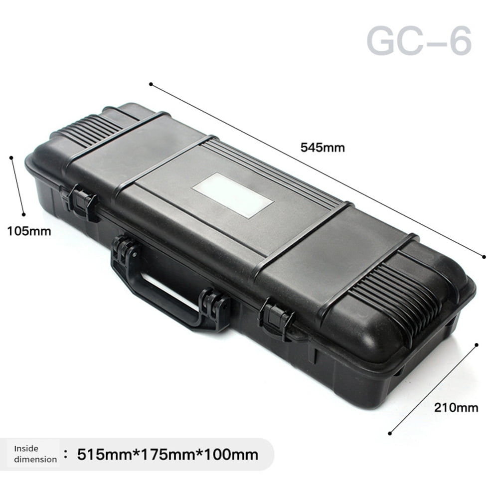 Waterproof Carry Tool Case Organizer Storage Box Camera Photography Protector Instrument Tool Box with Sponge