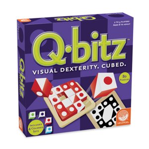 MindWare Q-bitz Puzzle Game, Ages 8+, 2-4 Players
