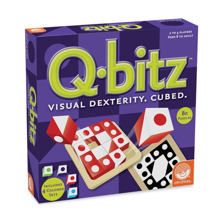 MindWare Q-bitz Puzzle Game, Ages 8+, 2-4 Players photo 1