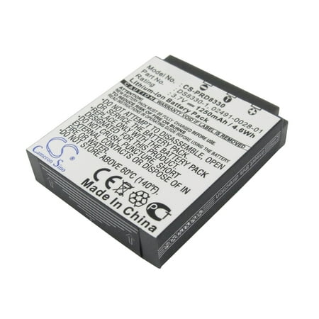 Image of Replacement Battery For Acer 3.7v 1250mAh Camera Battery