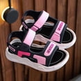 thumbnail image 2 of TOWED22 Kids Boys Summer Sports Sandals Hiking Beach Outdoor Open toe Sports Sandals for Kids(Pink,21), 2 of 4