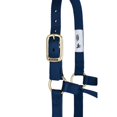 thumbnail image 2 of Cabezada para caballo Weaver Equine de nylon, no ajustable, grande, azul marino, 2 of 5